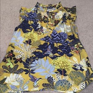 Loft sleeveless top XS